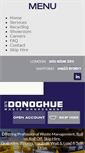 Mobile Screenshot of pbdonoghue.com